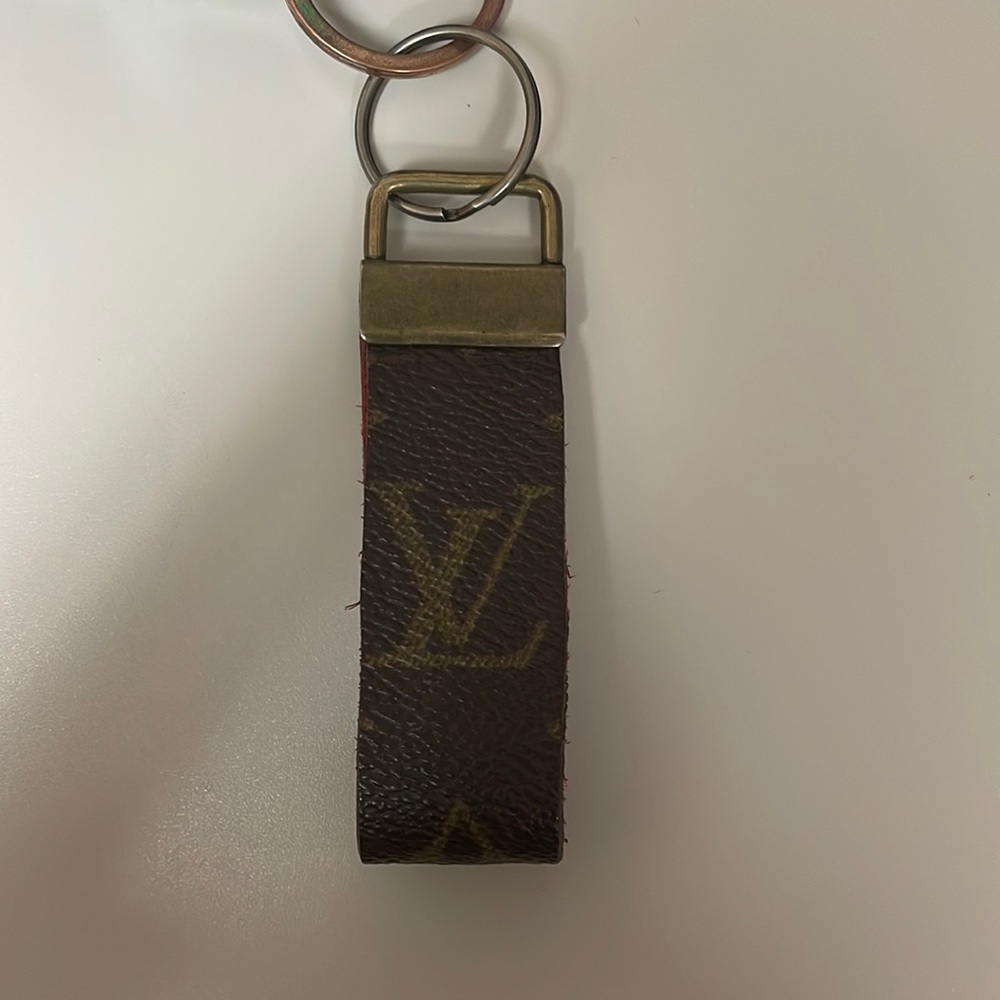 Upcycled keychain